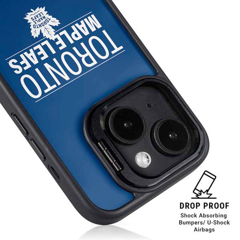 NHL Toronto Maple Leafs Lineup iPhone 15 Kickstand Case